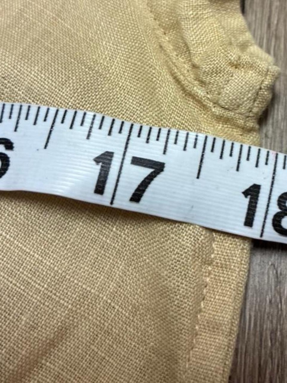 Brooks Brothers Irish Linen Beige Button Up Shirt Women’s Small Coastal - Picture 4 of 6